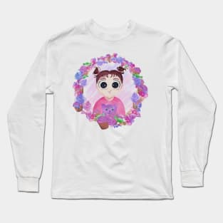 Sweet cute little girl Long Sleeve T-Shirt